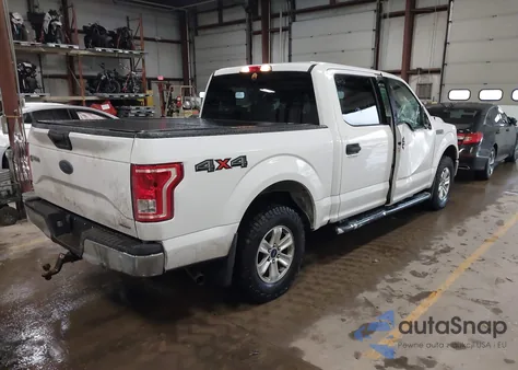2015 Ford F-150 Xlt from USA, damaged, VIN 1FTEW1E87FFC80501